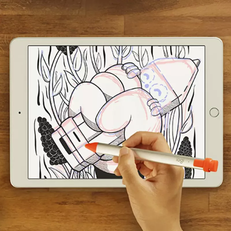 LOGITECH Crayon digitālais zīmulis iPad (oranžs)
