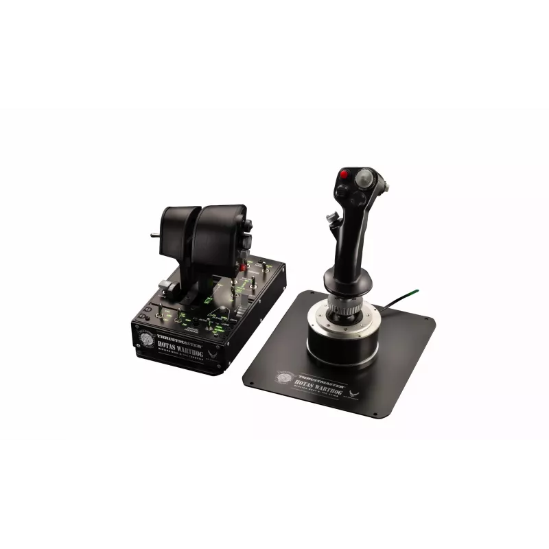 Thrustmaster Hotas Warthog Black Joystick PC — A-10C replika HOTAS komplekts