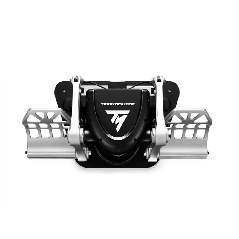 Thrustmaster TPR Rudder pedāļi melni, sudraba USB lidojumu simulators PC