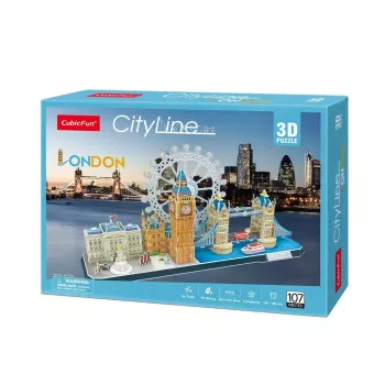 3D Puzle CubicFun City Line London