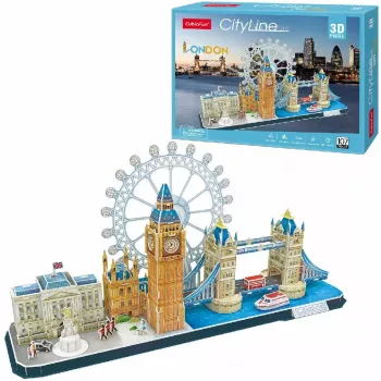 3D Puzle CubicFun City Line London