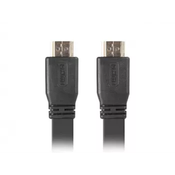 LANBERG HDMI kabelis M/m v2.0 4k plakans - 5m Melns