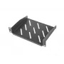 LANBERG Fiksēts plaukts 10 collu 1U/254x180 mm, maksimālā slodze līdz 20 kg, melns