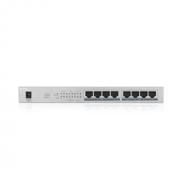 Zyxel GS1008HP 8 portu Gigabit Ethernet PoE slēdzis (nekonfigurējams, pelēks)