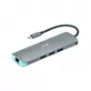 i-tec Metal USB-C Nano Docking Station 4K HDMI LAN Power Delivery 100 W