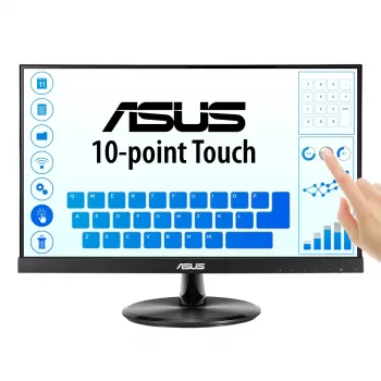 ASUS VT229H dators monitors 54,6 cm (21,5 colli) 1920 x 1080 pikseļi Full HD LED skārienekrāns Melns