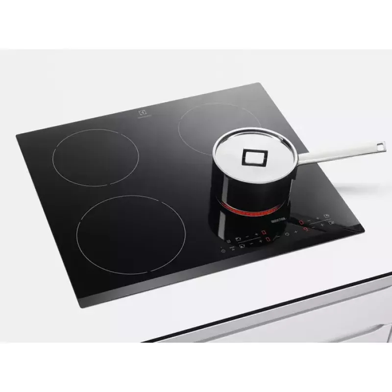 Electrolux LIR60430 Melna Iebūvējama 60 cm Indukcijas Plīts 4 Zonas