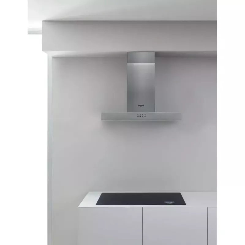 Sienas nosūcējs Whirlpool AKR 558/3 IX, alumīnija filtrs