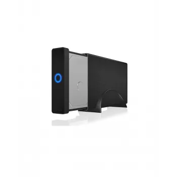 ICY BOX IB-377-C31 HDD/SSD korpuss Melns 3.5 collu