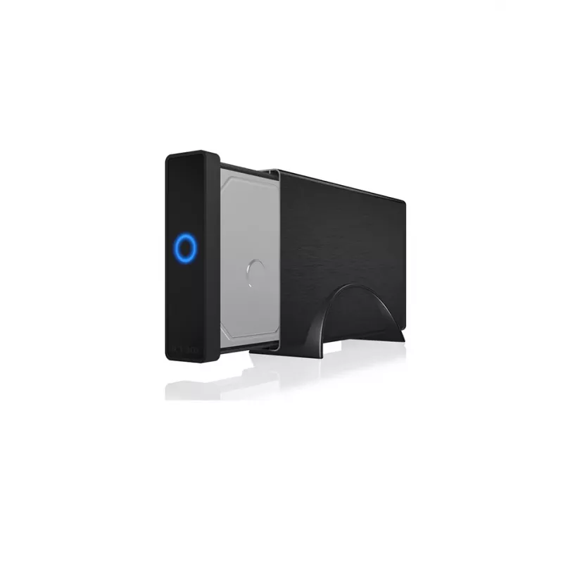 ICY BOX IB-377-C31 HDD/SSD korpuss Melns 3.5 collu
