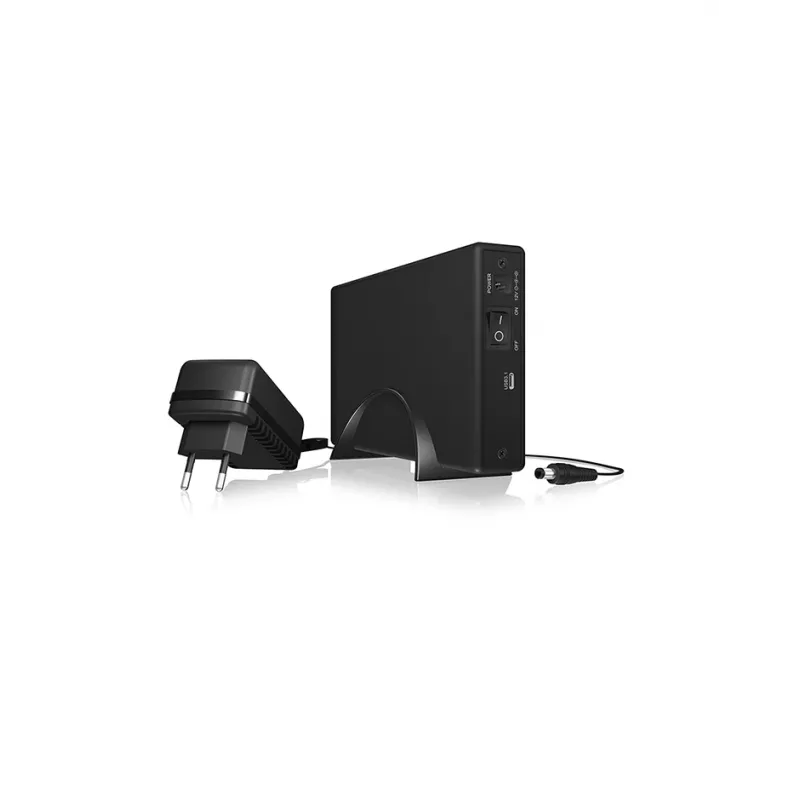 ICY BOX IB-377-C31 HDD/SSD korpuss Melns 3.5 collu
