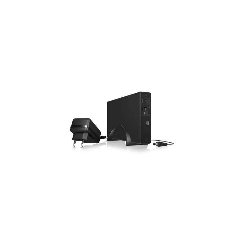 ICY BOX IB-377-C31 HDD/SSD korpuss Melns 3.5 collu