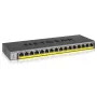 NETGEAR GS116PP Nenodrošināts Gigabitu Ethernet (10/100/1000) slēdzis ar PoE, melns