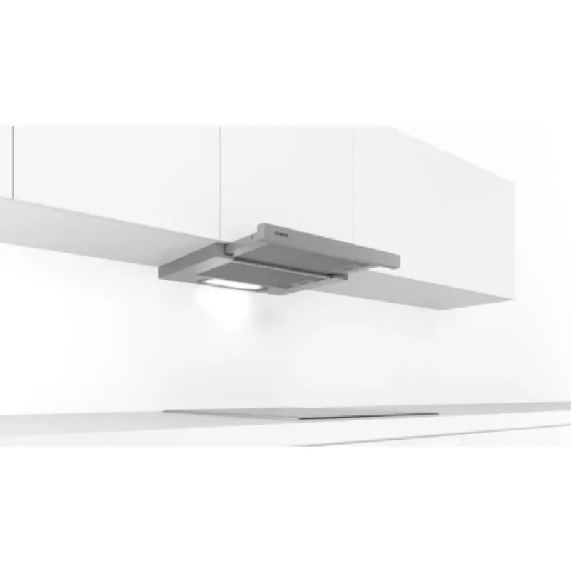 Bosch Serie 4 DFT63AC50 tvaika nosūcējs daļēji iebūvējams (izvelkams) Sudrabs 360 m³/h