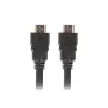 HDMI kabelis LANBERG CA-HDMI-11CC-0010-BK — 1 m, HDMI 1.4, 10.2 Gbit/s, 4K atbalsts, melns