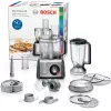 Virtuves kombains Bosch MC812M865 1250 W 3.9 L Melns, Nerūsējošs tērauds