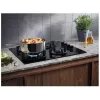 Electrolux EGG6407K Melna iebūvējama gāzes plīts virsma 59 cm 4 degļi