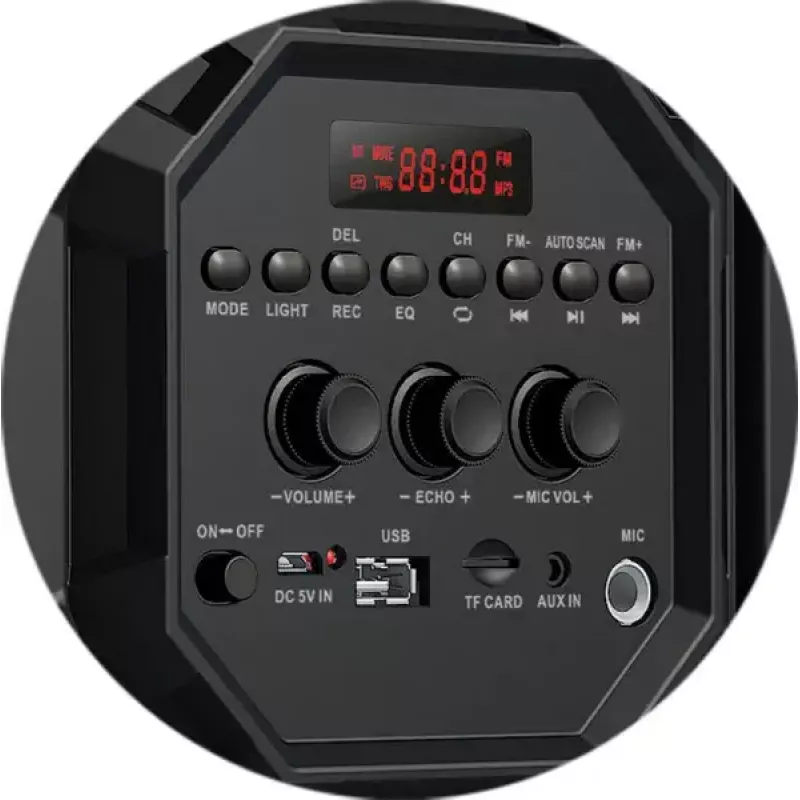 Rebeltec Bluetooth Skaļrunis SoundBox 460, Melns