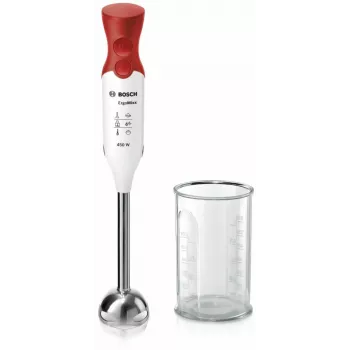 Bosch MSM64110 rokas blenderis 450 W sarkans, balts
