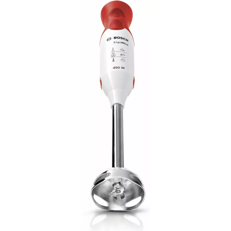 Bosch MSM64110 rokas blenderis 450 W sarkans, balts