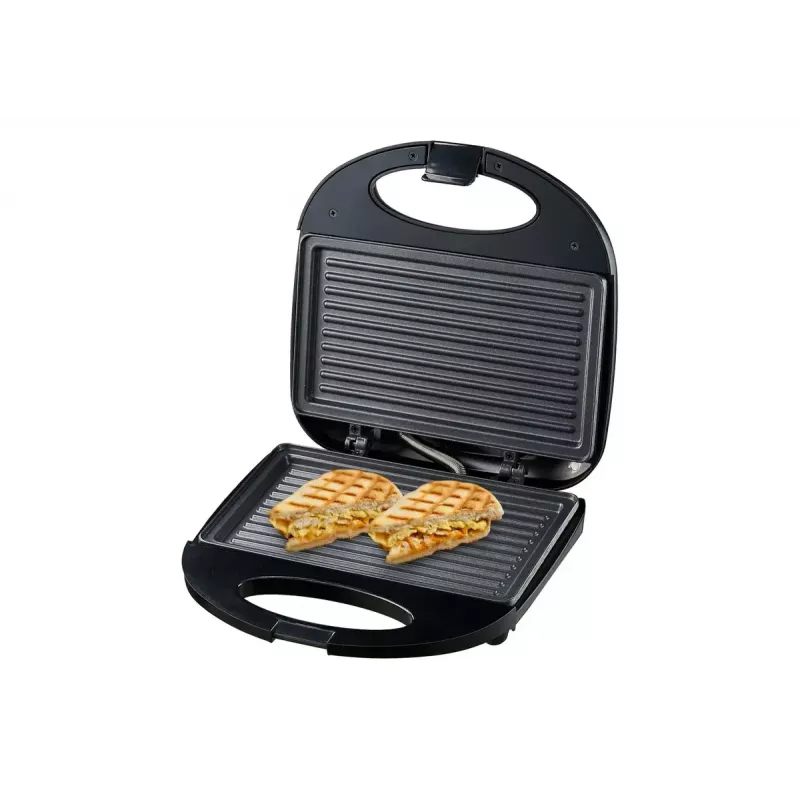 Esperanza Tortilla EKT009 sendviču tosteris, 1000 W, melnā krāsā