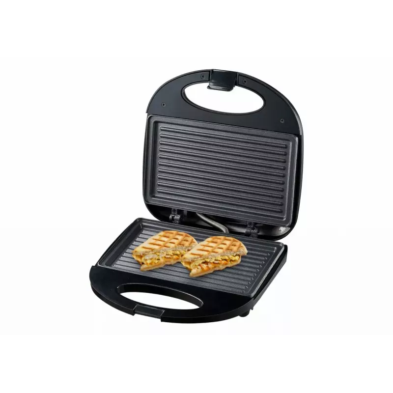 Esperanza Tortilla EKT009 sendviču tosteris, 1000 W, melnā krāsā