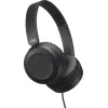 JVC HA-S31M vadu austiņas uz auss, melnas, 10 - 26000 Hz, ar mikrofonu, 140 g