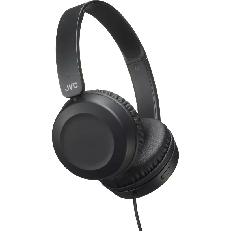 JVC HA-S31M vadu austiņas uz auss, melnas, 10 - 26000 Hz, ar mikrofonu, 140 g