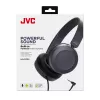 Austiņas JVC Powerful Sound Vadu Virsauss Zilas