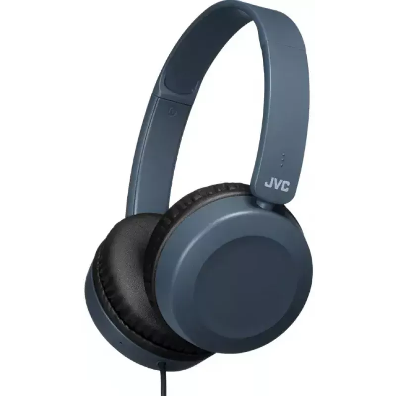 Austiņas JVC Powerful Sound Vadu Virsauss Zilas