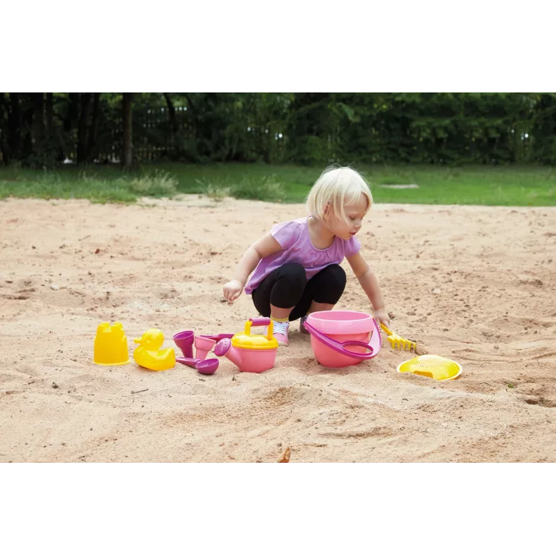 Lena Happy Sand Girls I 10 gab. Smilšu rotaļlietu komplekts