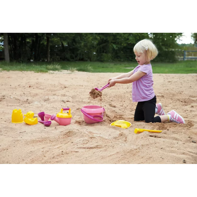 Lena Happy Sand Girls I 10 gab. Smilšu rotaļlietu komplekts