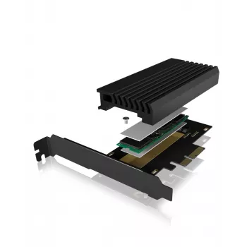ICY BOX IB-PCI214M2-HSL interfeisa karte/adaptieris iekšējais M.2