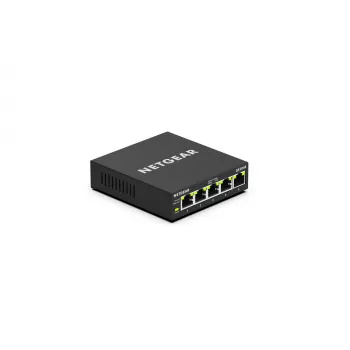 NETGEAR GS305E pārvaldāms Gigabit Ethernet (10/100/1000) slēdzis, melns