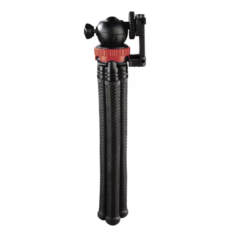 Hama “FlexPro” statīvs viedtālrunim / action kamerai 3 kājas Melns, Sarkans