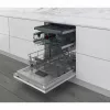 Daļēji iebūvējamā trauku mazgājamā mašīna WHIRLPOOL WIC 3C26 F — 60 cm, 14 komplekti, 46 dB, Energoklase E