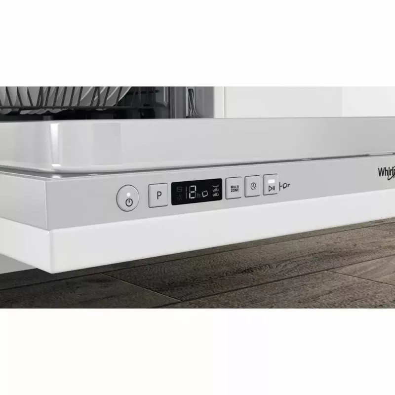 Daļēji iebūvējamā trauku mazgājamā mašīna WHIRLPOOL WIC 3C26 F — 60 cm, 14 komplekti, 46 dB, Energoklase E