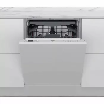 Daļēji iebūvējamā trauku mazgājamā mašīna WHIRLPOOL WIC 3C26 F — 60 cm, 14 komplekti, 46 dB, Energoklase E