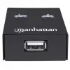 Manhattan 162005 USB 2.0 automātiskais 2 portu slēdzis, 480 Mbps