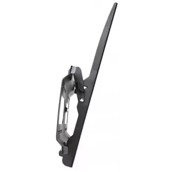 Manhattan sienas stiprinājums TV un monitoriem (ar slīpumu), 37 inch–65 inch, VESA 200x200–600x400 mm, līdz 75 kg, melns