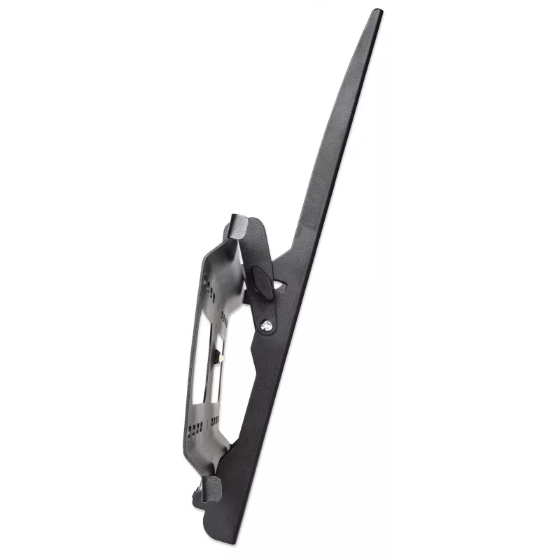 Manhattan sienas stiprinājums TV un monitoriem (ar slīpumu), 37 inch–65 inch, VESA 200x200–600x400 mm, līdz 75 kg, melns