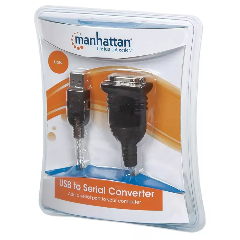 USB-A uz Serial Converter kabelis Manhattan 205146