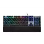 Mehāniskā spēļu tastatūra IBOX AURORA K-4 — QWERTY, 108 taustiņi, LED regulējams fona apgaismojums, ūdensizturīga, USB, 1.6 m kabelis