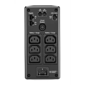 APC Back-UPS PRO BR900MI - 900VA / 540W, 6x C13, line-interaktīvs UPS ar LCD