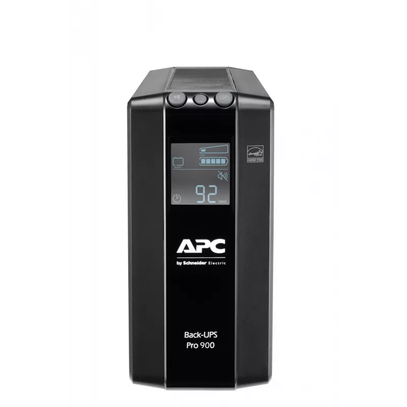 APC Back-UPS PRO BR900MI - 900VA / 540W, 6x C13, line-interaktīvs UPS ar LCD