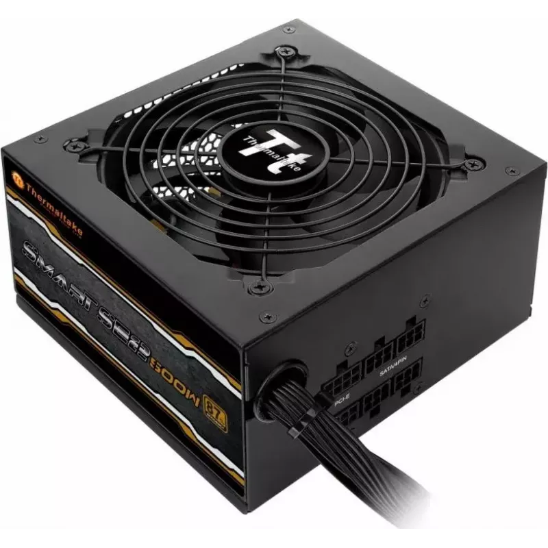 Barošanas bloks Thermaltake Smart SE2 500W Modular (efektivitāte ~87%, viena +12V līnija)
