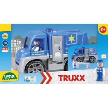 Kravas auto Lena TRUXX Policija ar aksesuāriem