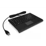 KeySonic ACK-3410 (US) tastatūra Office USB US angļu melna