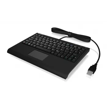 KeySonic ACK-3410 (US) tastatūra Office USB US angļu melna