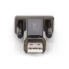 DIGITUS USB 2.0 uz seriālo pārveidotājs, DSUB 9M ar USB A kabeli 80 cm